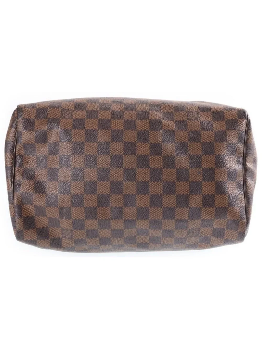 Louis Vuitton Speedy 30 Damier Mini Boston Handbag Brown